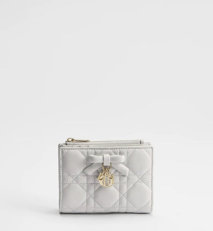 Cannage Lambskin Dahlia Wallet