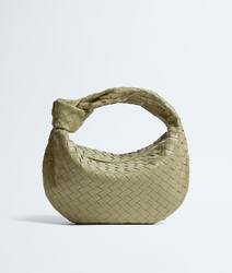 Small Jodie Intrecciato Lambskin Leather
