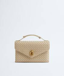 Knot Lock Intrecciato Piccolo Lambskin Leather