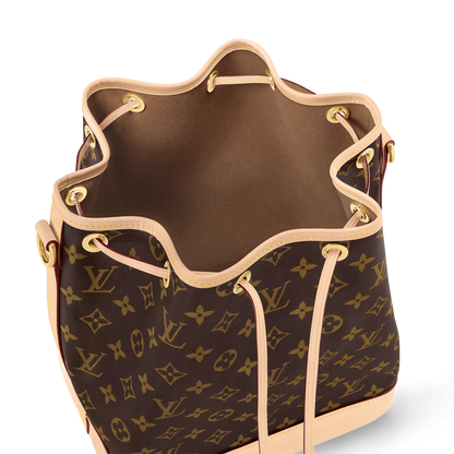 Noé Bucket Bag Monogram Coated Canvas