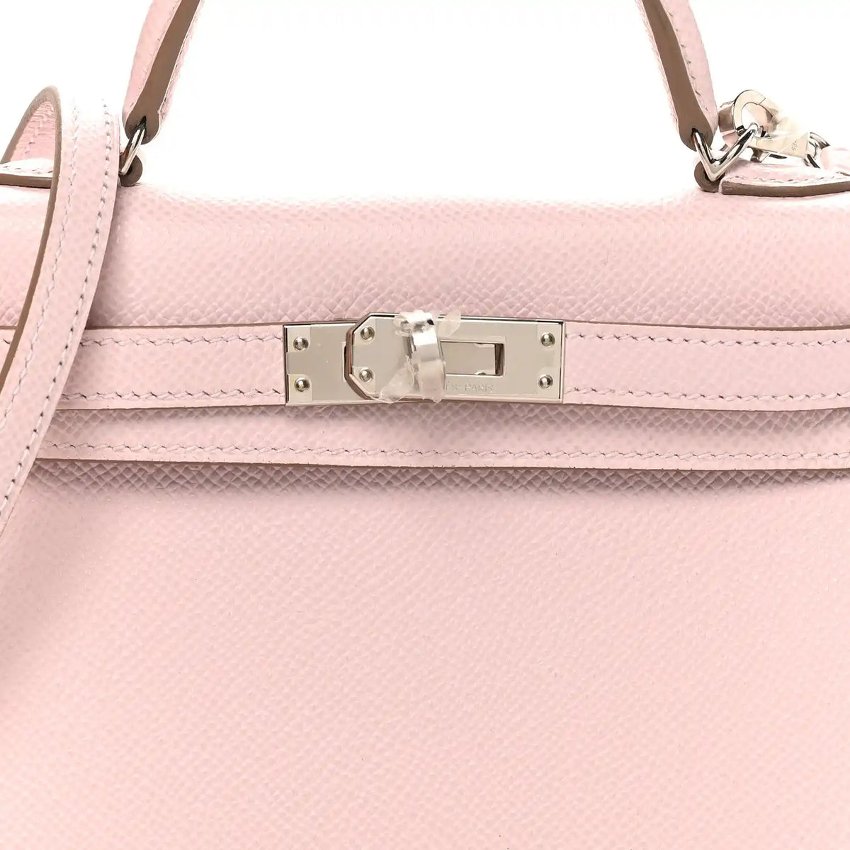 Epsom Calfskin Mini Kelly Sellier 20 Bag Mauve Pale