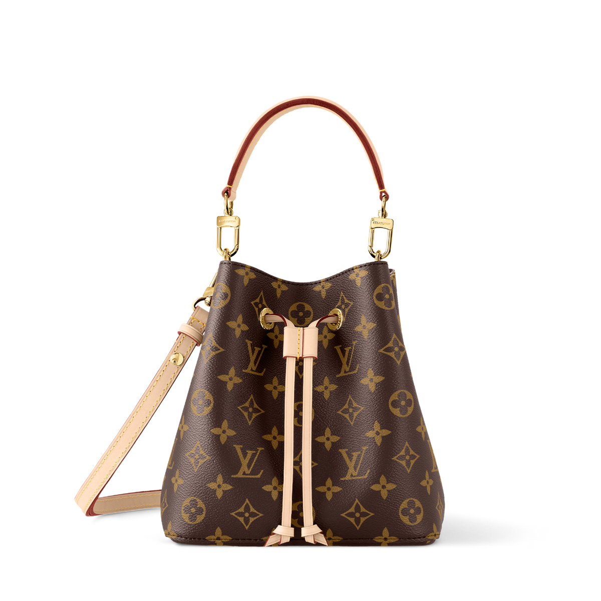 Noé Bucket Bag Monogram Coated Canvas