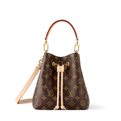 Noé Bucket Bag Monogram Coated Canvas