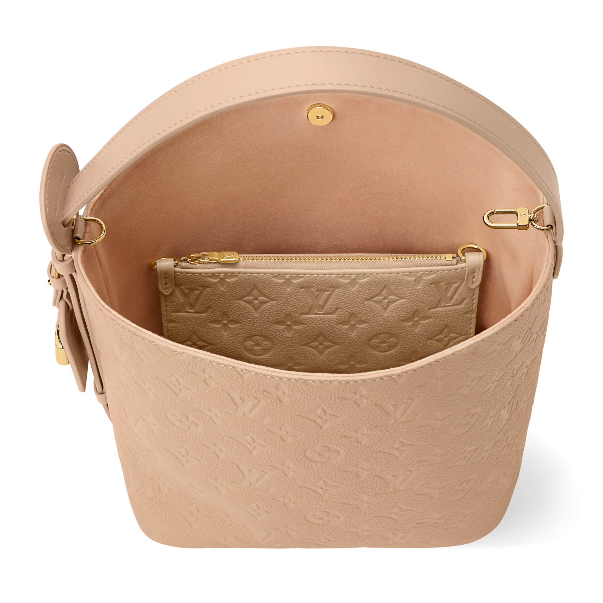 All In MM Leather Bucket Bag