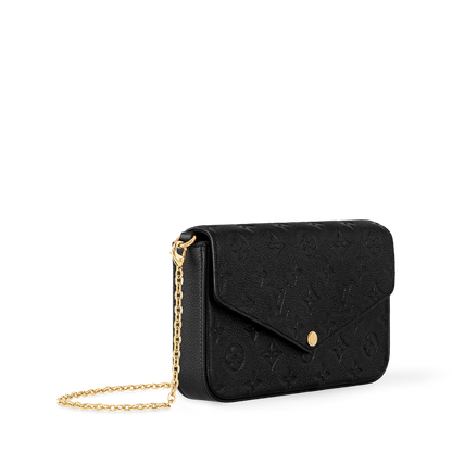 Pochette Félicie Monogram Empreinte Leather