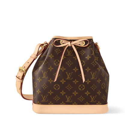 Noé Bucket Bag Monogram Coated Canvas