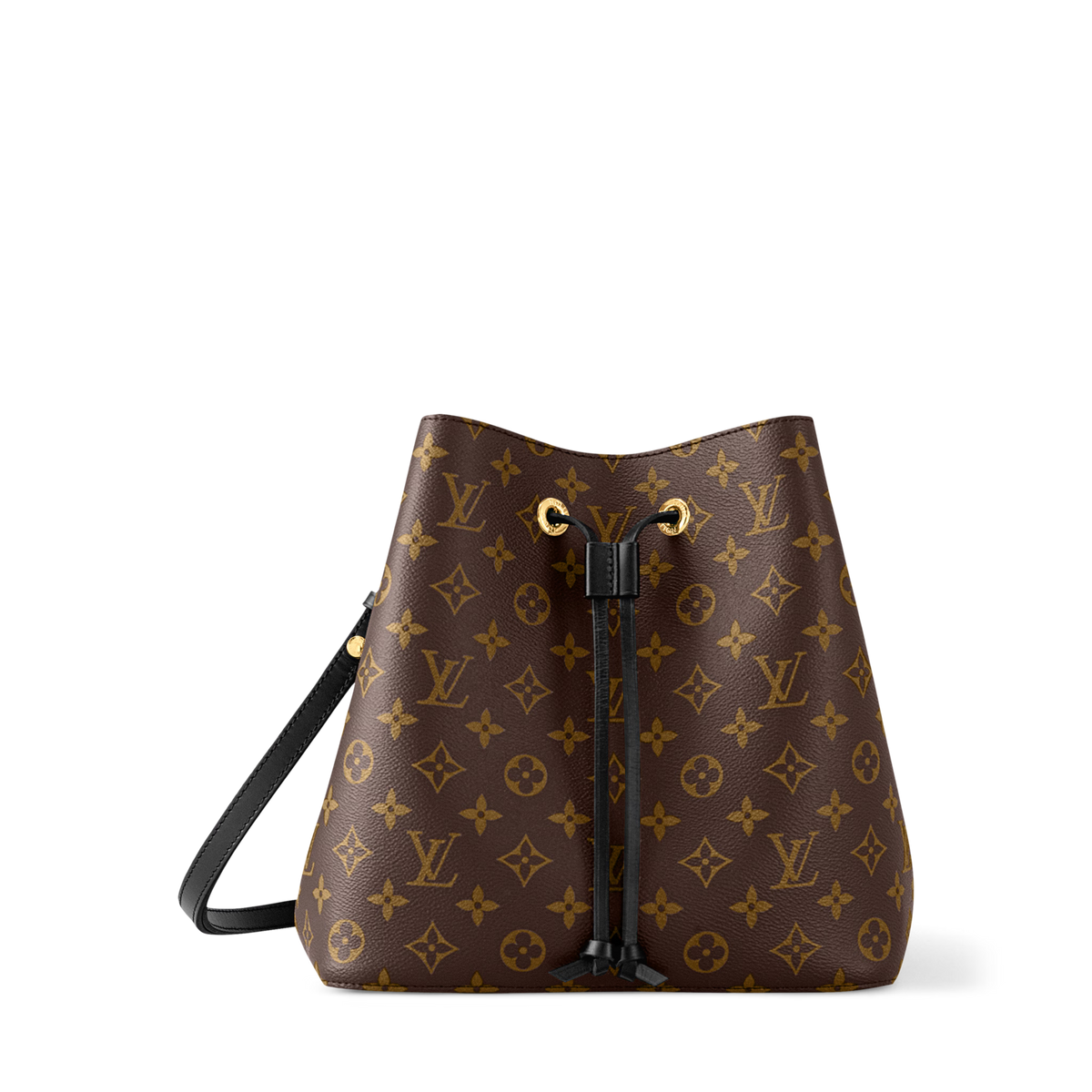 Noé Bucket Bag Monogram Coated Canvas