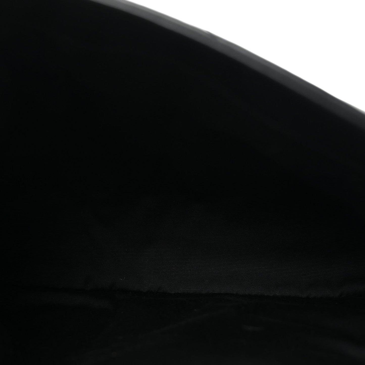 Black fabric interior panel