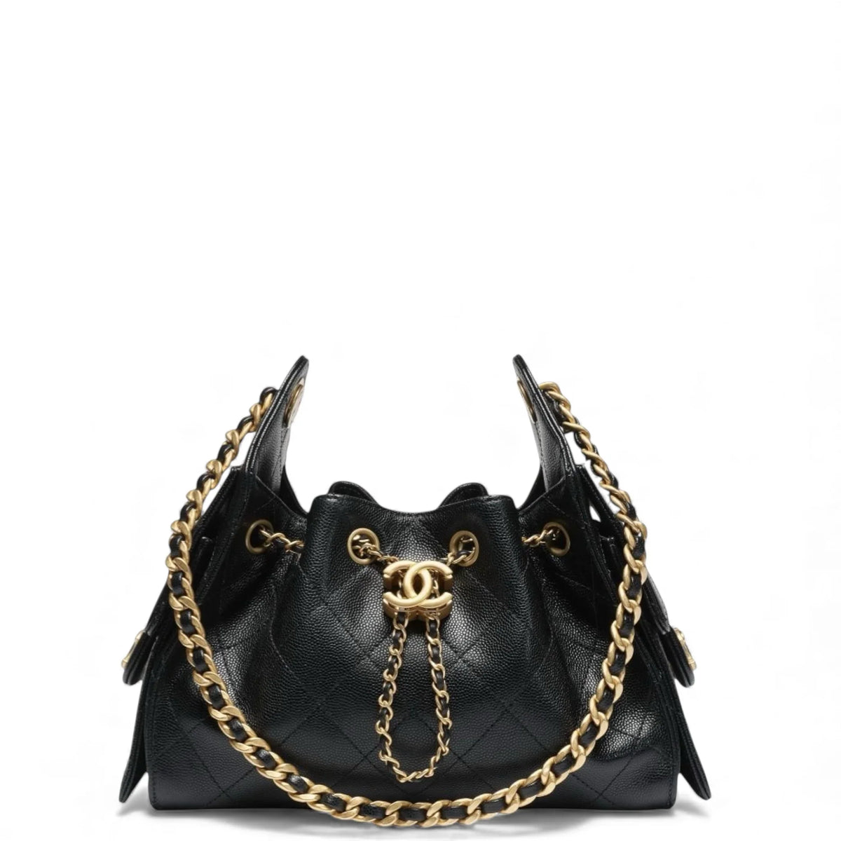 Grained Calfskin 25 Mini Handbag