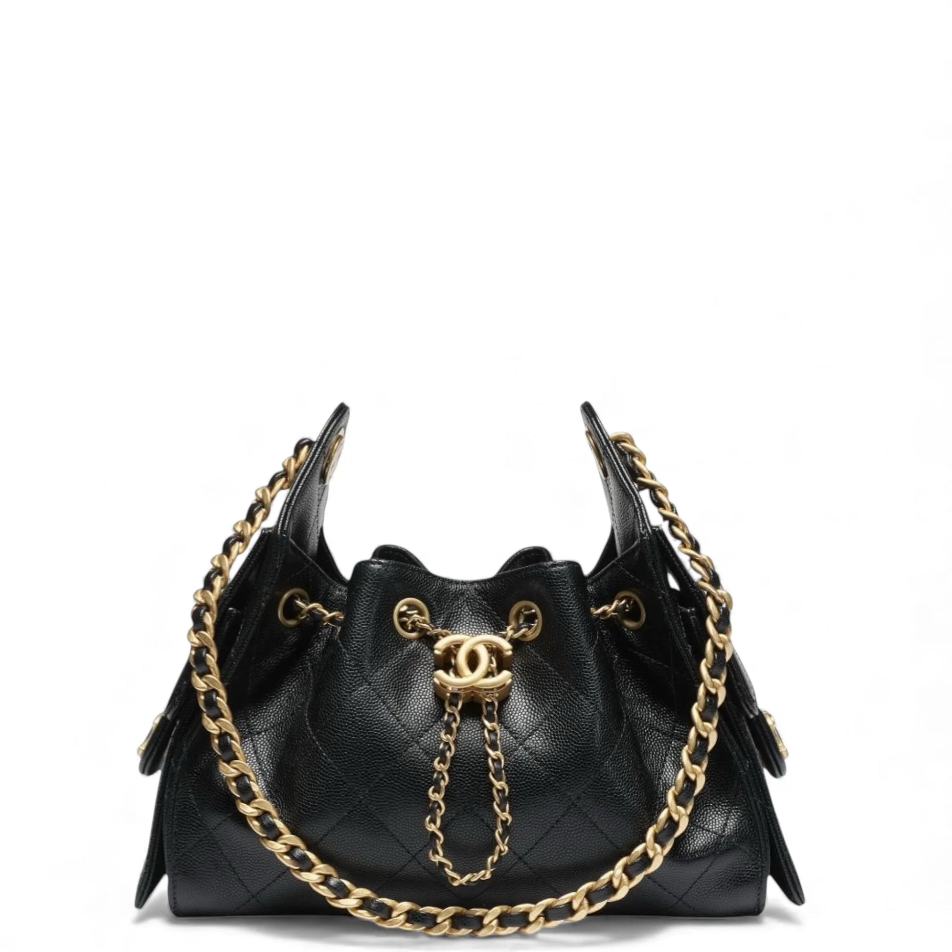 Grained Calfskin 25 Mini Handbag