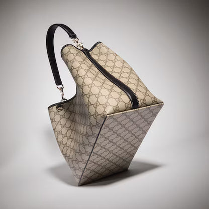 Medium Bucket Bag Coated Fabric