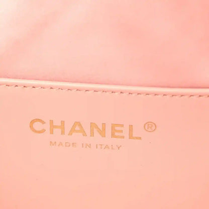 Chanel handbag interior label reading CHANEL and MADE IN ITALY