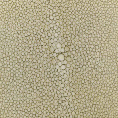 Green stingray nappa leather texture close-up
