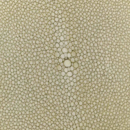 Green stingray nappa leather texture close-up