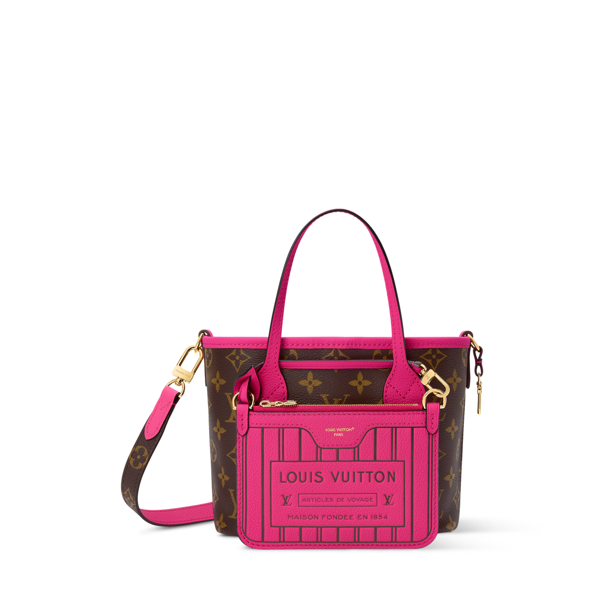Neverfull Bandoulière Inside Out BB