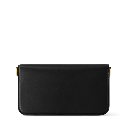 Wallet On Chain Bloom Calfskin Leather