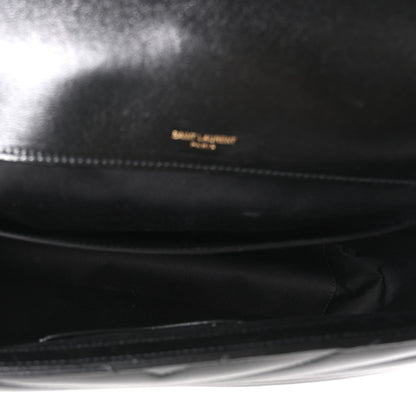 Black interior lining with Saint Laurent Paris branding