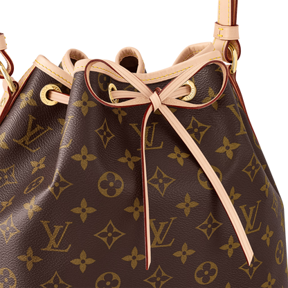 Noé Bucket Bag Monogram Coated Canvas