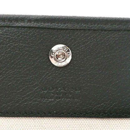 Goyard Saint Louis PM tote bag corner with snap button, classic black