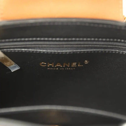 Chanel Small Kelly shopper bag interior lining with CHANEL logo