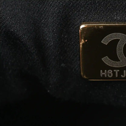 Chanel hardware plate, gold tone with partial HBTJ engraving