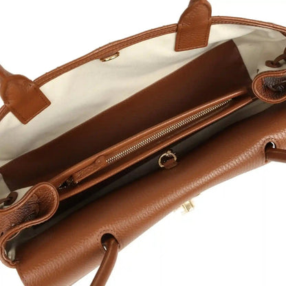 Chanel small tote bag interior with zip pocket, leather trim and stitched lining