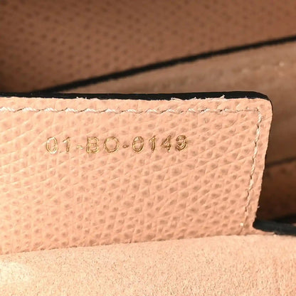Christian Dior grained calfskin stamped serial on inner leather patch