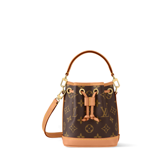 Noé Bucket Bag Monogram Coated Canvas