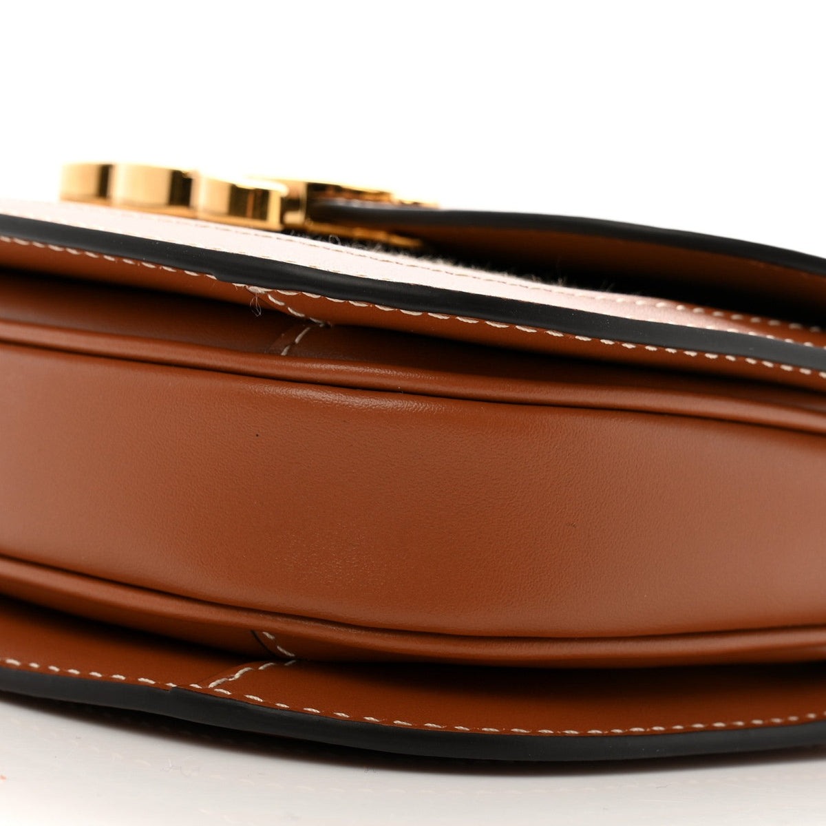 Mini Shoulder Bag Canvas Leather