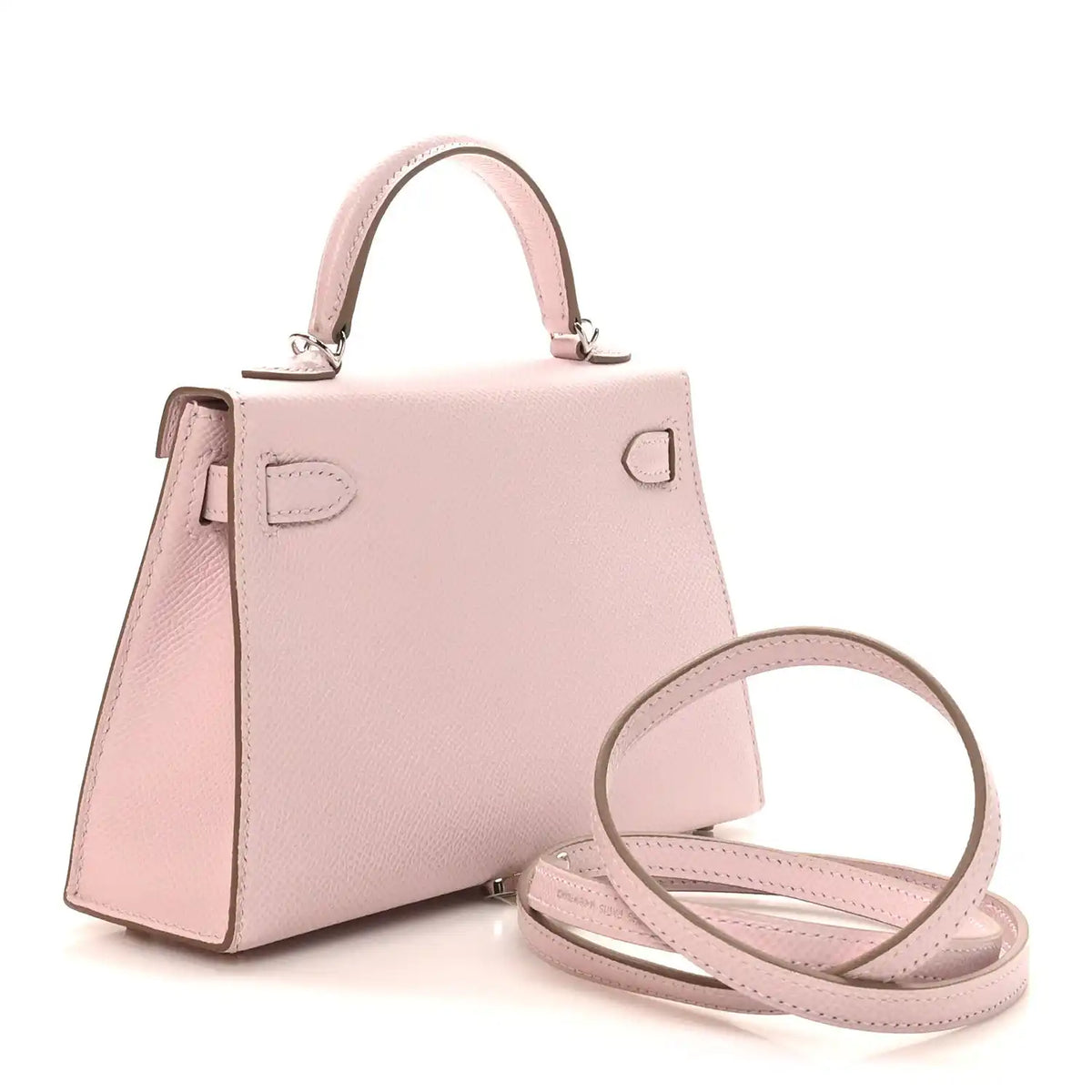 Epsom Calfskin Mini Kelly Sellier 20 Bag Mauve Pale