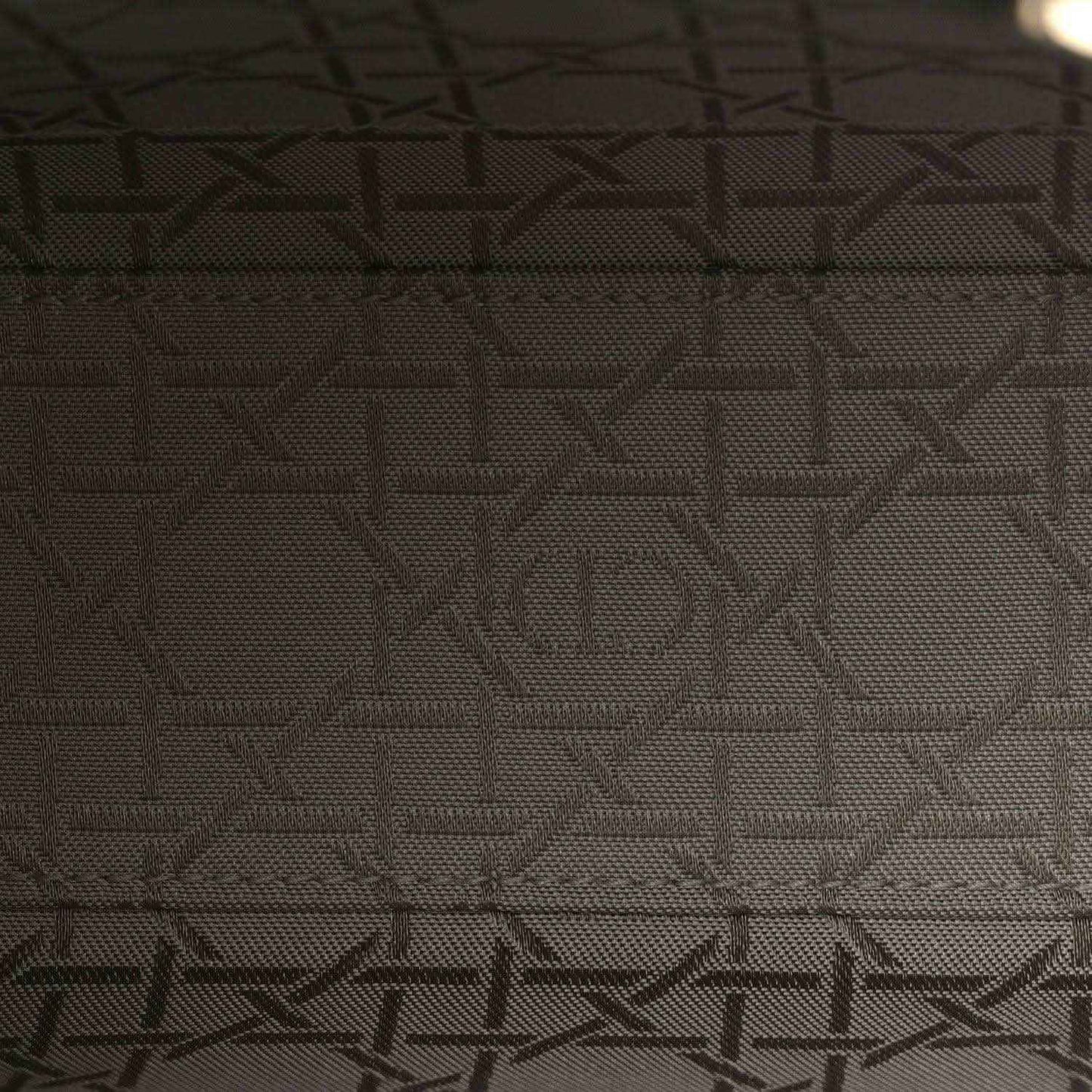 Dark green and gray Dior jacquard lining panel with textured pattern