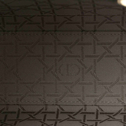 Dark green and gray Dior jacquard lining panel with textured pattern