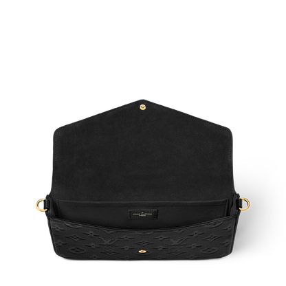 Pochette Félicie Monogram Empreinte Leather