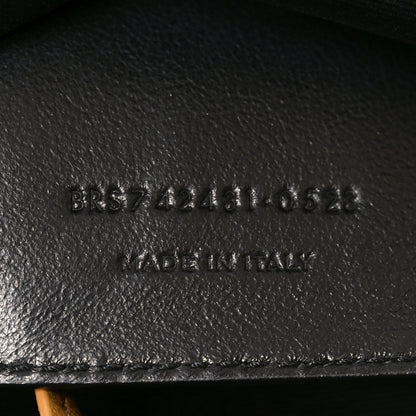 MADE IN ITALY leather stamp on interior lining