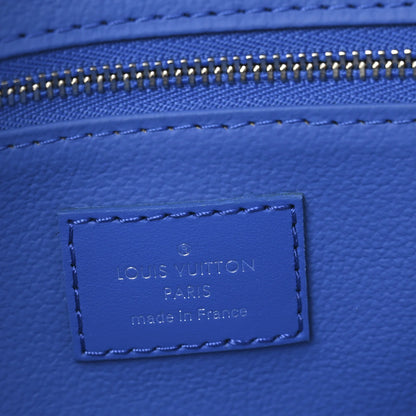 Louis Vuitton Monogram Macassar Dopp Kit Toilet Pouch in Indigo Blue