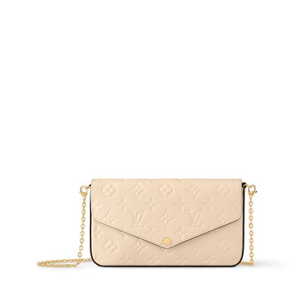 Pochette Félicie Monogram Empreinte Leather