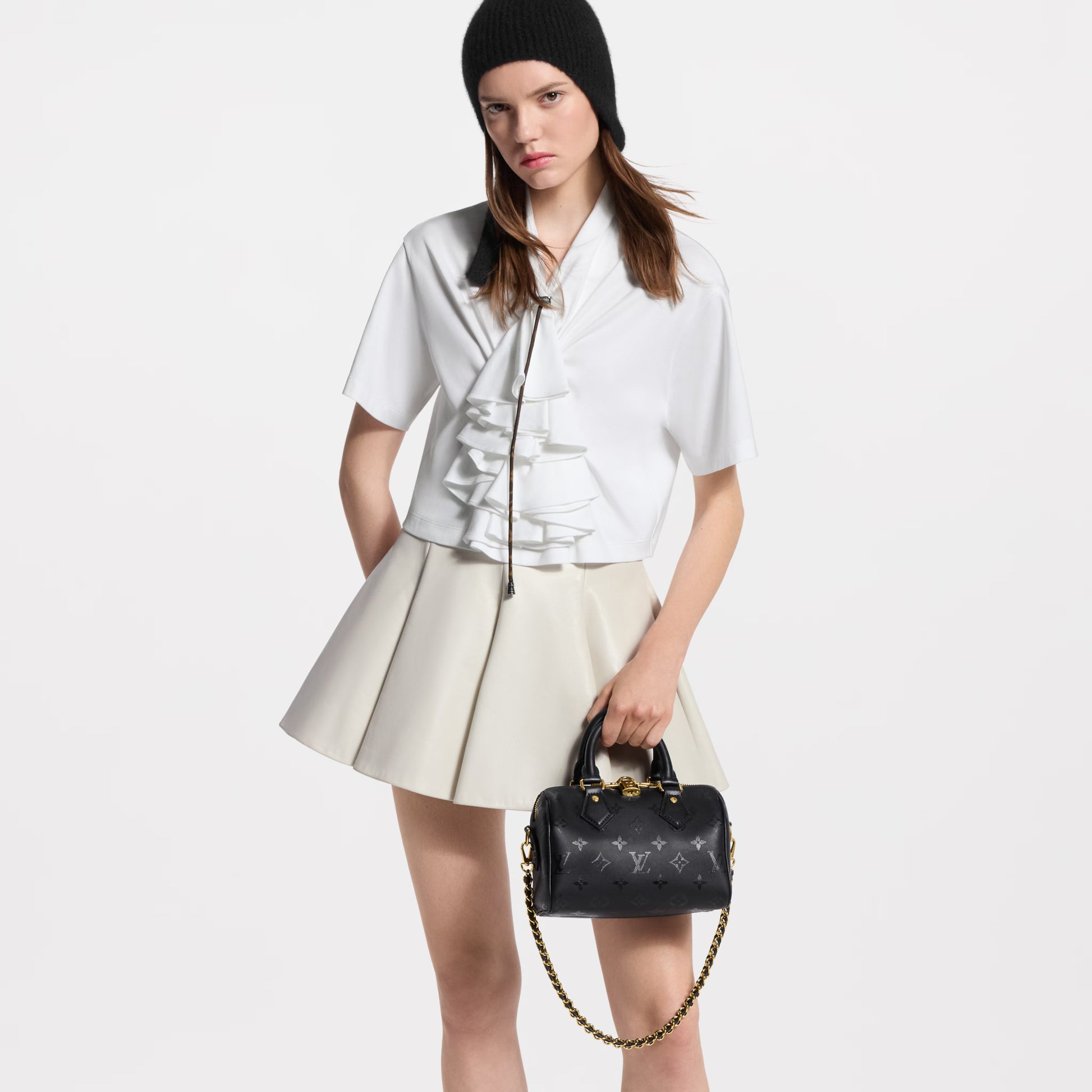 Calfskin Speedy Bandoulière 20