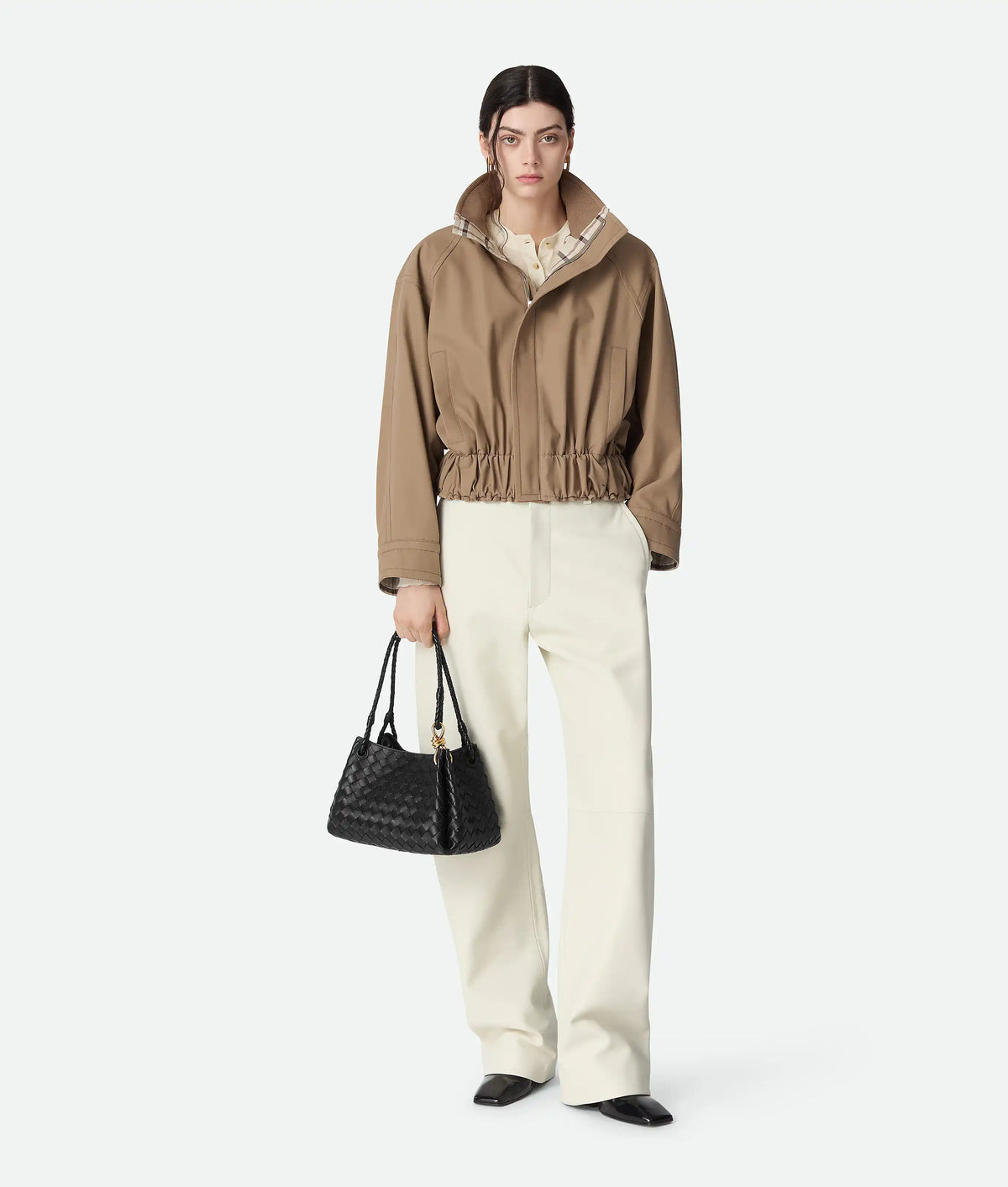 Parachute Intrecciato Lambskin Leather