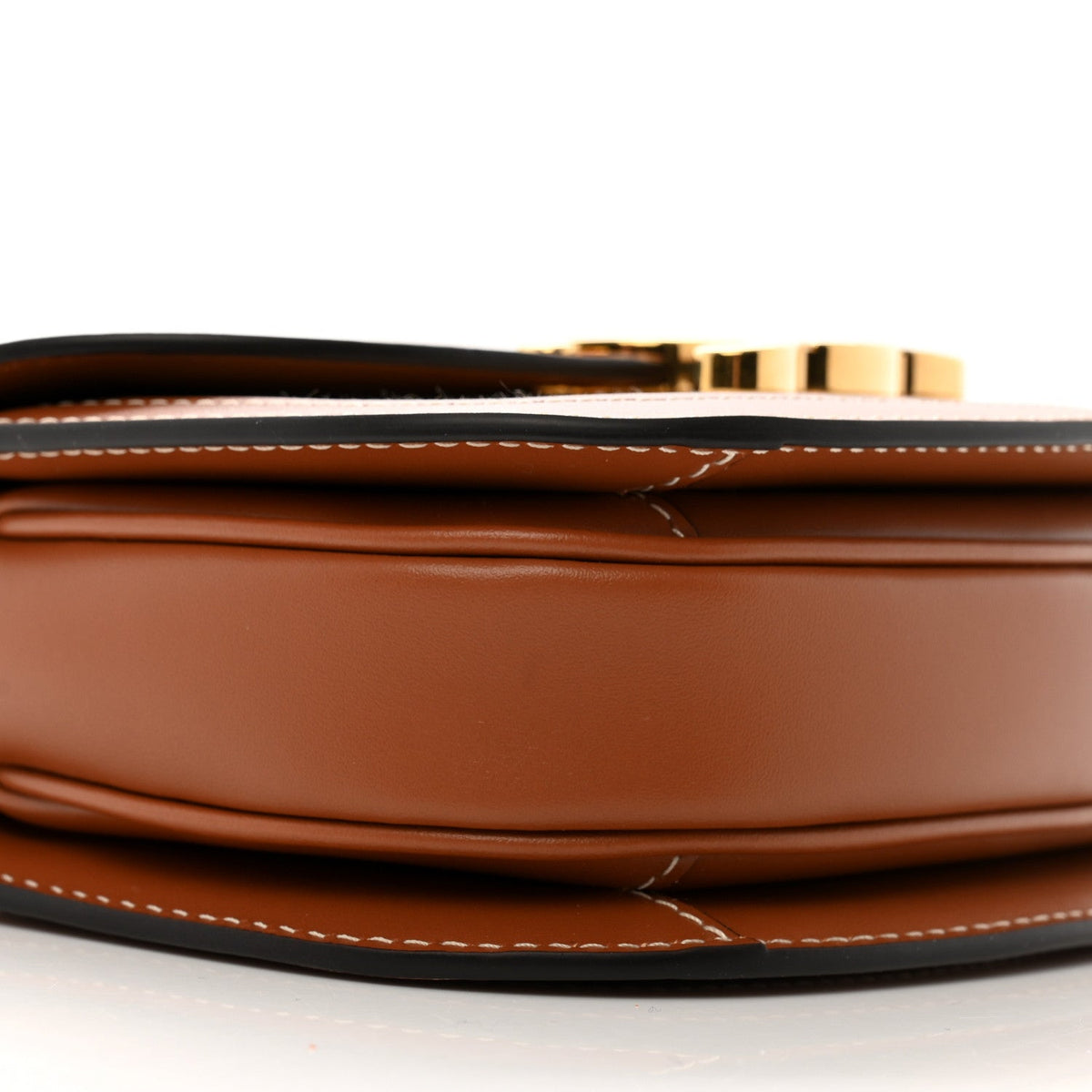 Mini Shoulder Bag Canvas Leather