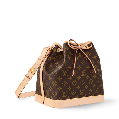Noé Bucket Bag Monogram Coated Canvas