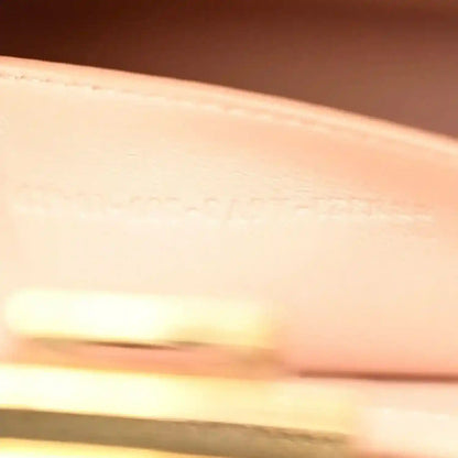 Close view of black leather interior lining texture