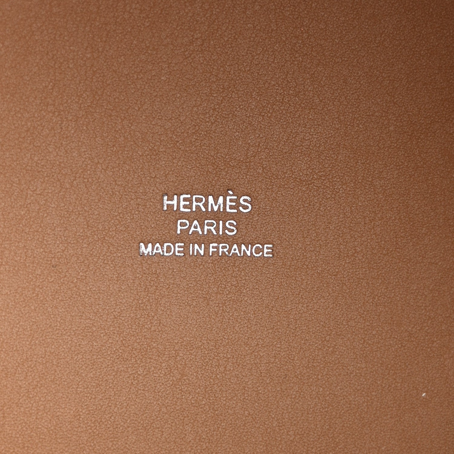 Micro tote bag interior label: HERMES PARIS MADE IN FRANCE