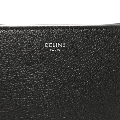 Black leather lining with CELINE PARIS stamped logo