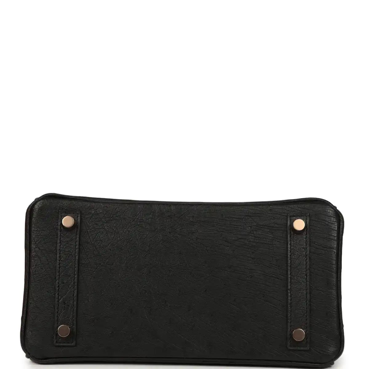 Black leather interior pocket with snap and four corner rivets
