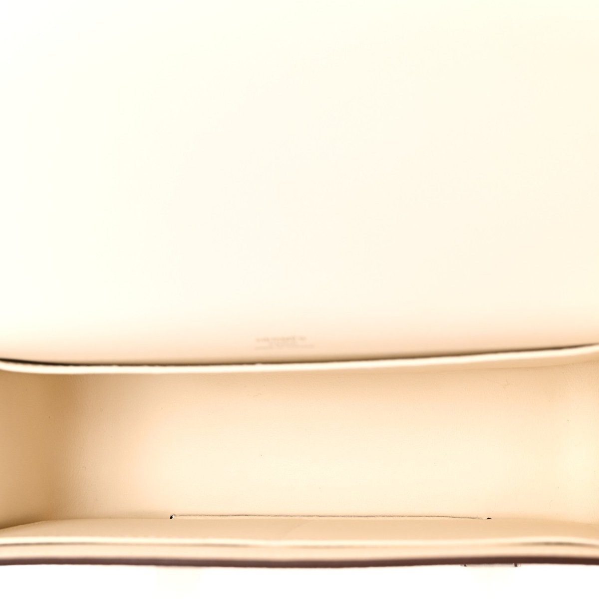 Hermes Nata leather interior panel with stitched edge