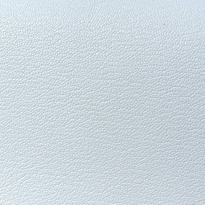 Textured light blue leather surface