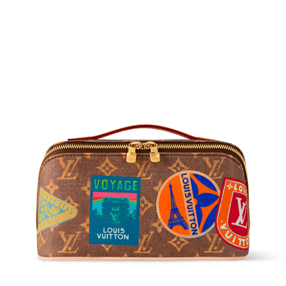 Monogram Canvas 2-Compartment Toiletry Bag