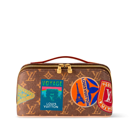 Monogram Canvas 2-Compartment Toiletry Bag