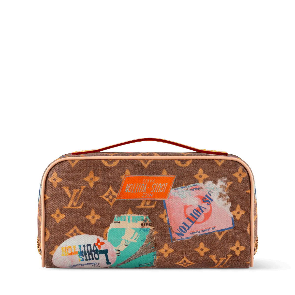 Monogram Canvas 2-Compartment Toiletry Bag