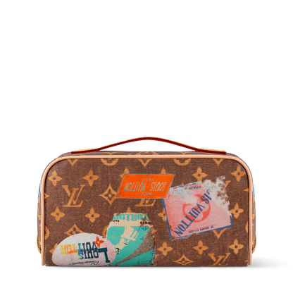 Monogram Canvas 2-Compartment Toiletry Bag